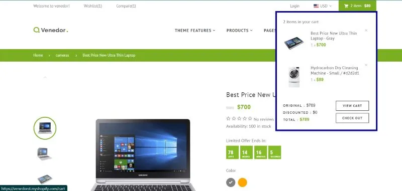 Lookbook/Shop the Look (Venedor Shopify Theme)